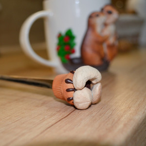 Ложка с декором