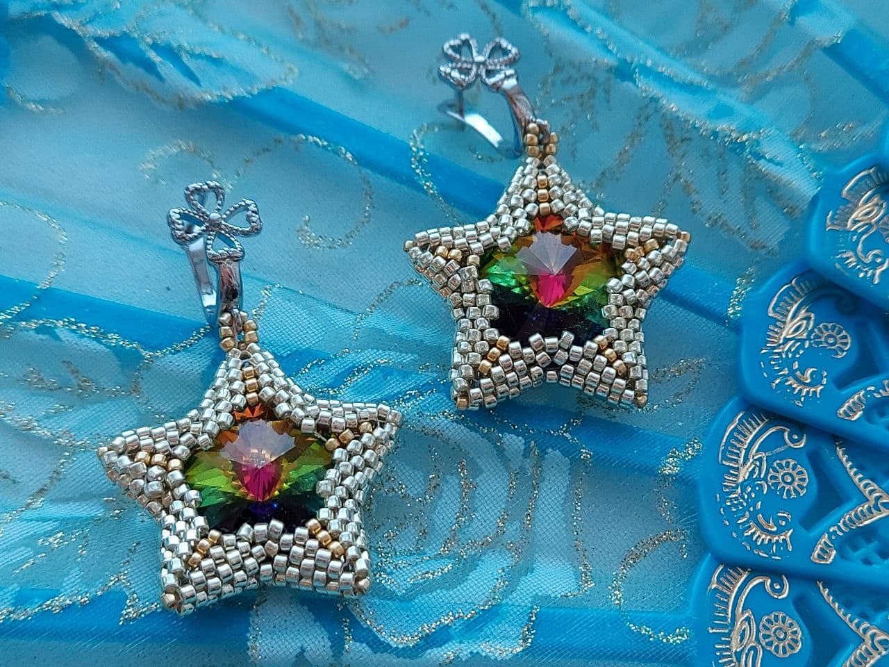 Серьги "Утренняя звезда"